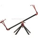 Род-под на четыре удилища Meccanica Vadese Technick 4 Rods Black / Red