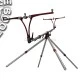 Род-под на три удилища Meccanica Vadese Technick 3 Rods Steel / Red