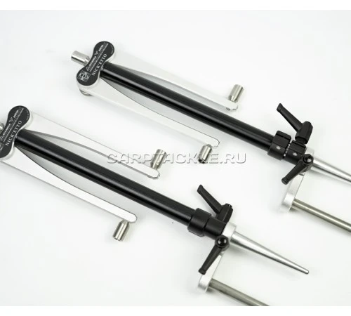 Подставка на 3 удилища Meccanica Vadese NICKETTO 50см Black / Silver