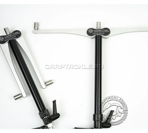 Подставка на 3 удилища Meccanica Vadese NICKETTO 50см Black / Silver