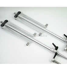 Подставка на 3 удилища Meccanica Vadese NICKETTO 100см Silver