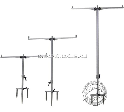 Подставка на 3 удилища Meccanica Vadese NICKETTO 50см Silver