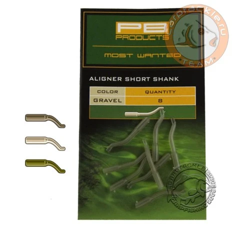Изогнутая трубка для крючка PB Products Aligners Short Shank