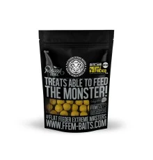 Тонущие бойлы 23мм FFEM Русский Бойл Pineapple n-butyricacid 23mm 1kg Ананас Масляная кислота