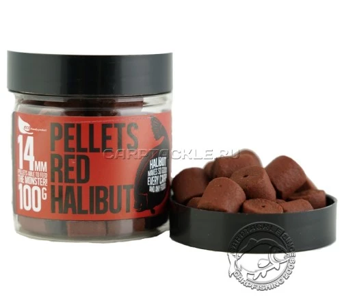 Насадочный пеллетс FFEM Hookbaits Pellets Red Halibut