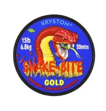 Поводковый материал Kryston SNAKE-BITE GOLD песочный 15LB 20м