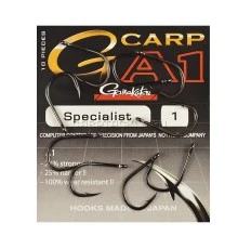 Крючки карповые Gamakatsu G-Carp A-1 Specialist PTFE