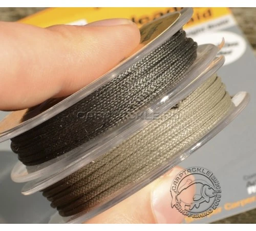 Противозакручиватель-ледкор SOLAR Spliceable Leader Khaki 80lb 10m