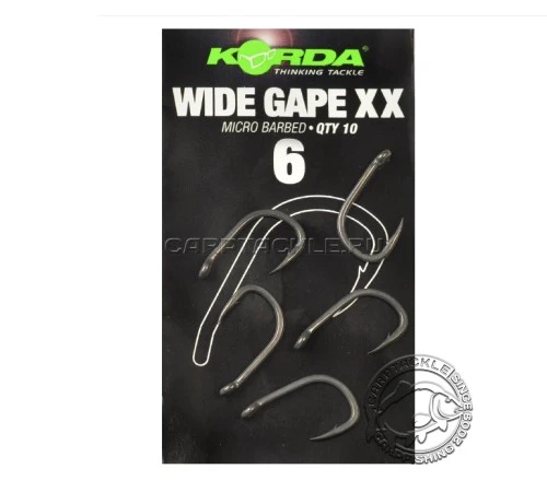 Крючки карповые Korda Wide Gape XX