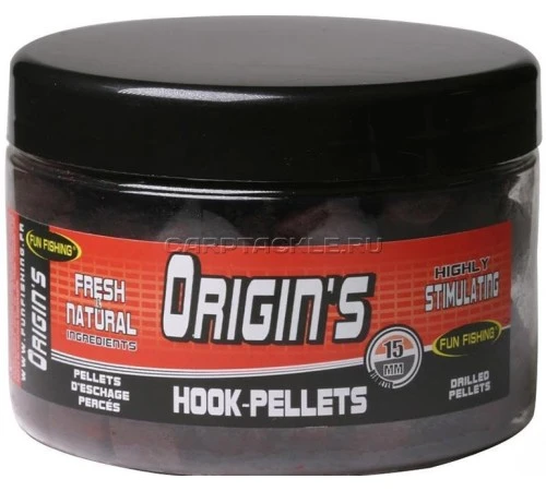 Пеллетс Fun Fishing Origins 15mm 300g насадочный