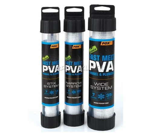 ПВА сетка с плунжером Fox Edges PVA Mesh System Fast Melt
