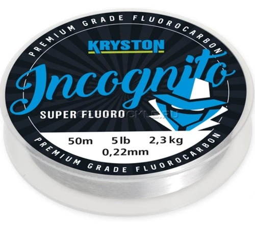 Флюорокарбоновый поводковый материал Kryston Incognito 35lb 20m