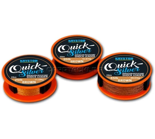 Плетеный шок-лидер Kryston Quicksilver