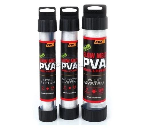 ПВА сетка с плунжером Fox EDGES™ PVA MESH SYSTEM Slow Melt