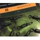 Вертлюг с застежкой PB Products Spiral Speed Swivel