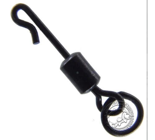 Вертлюг с кольцом и быстросъемом Gardner Covert Flexi-Ring Kwik Lok Swivels