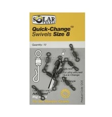 Вертлюг с быстросъемом Solar Quick Change Swivels Size 8