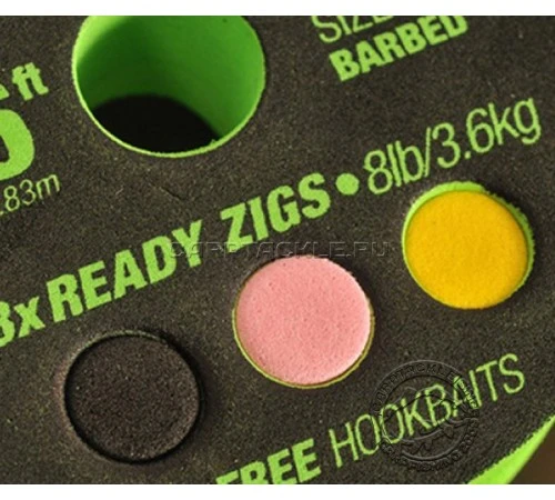 Набор готовых поводков для ловли на zig-rig Korda Ready Zigs