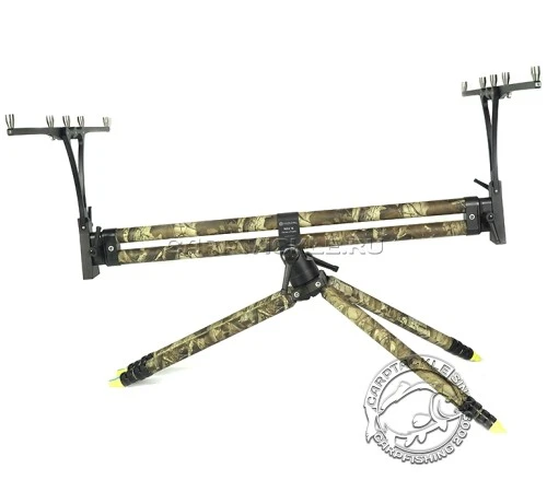 Род-под на четыре удилища Meccanica Vadese NICK 4 Rods Camo Brown / Black
