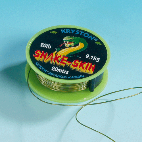 Поводковый материал Kryston SNAKE-SKIN зеленый 12LB 20м